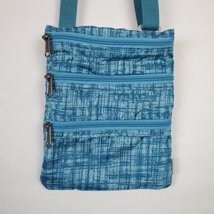 Eddie Bauer blue crossbody bag